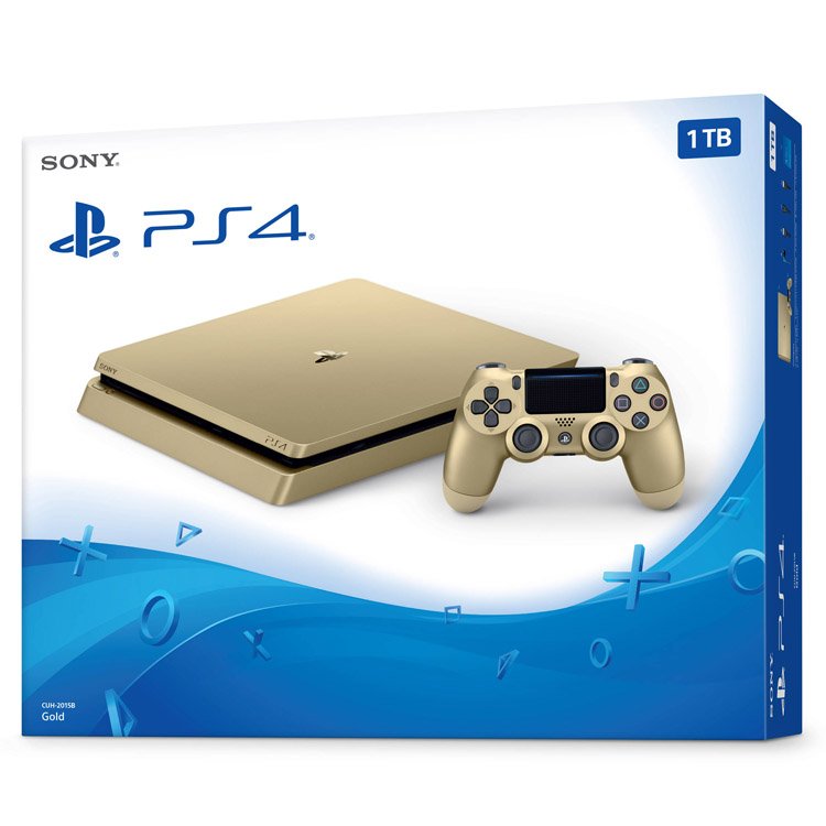 playstation 4 slim gold 1tb